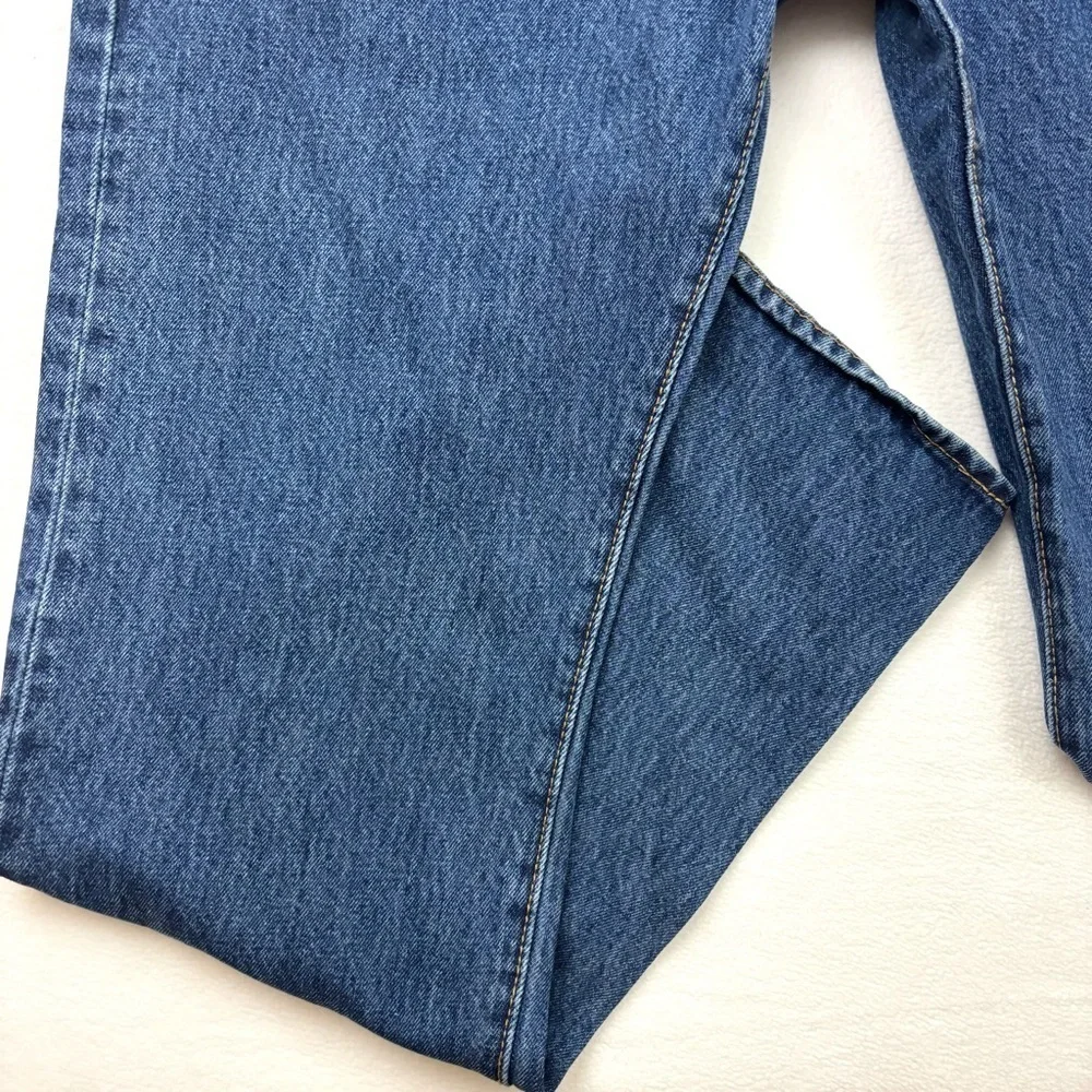 Levi’s 501 Button Fly Medium‎ Wash Rugged Solid Classic “50’s” Jeans Size 36/32